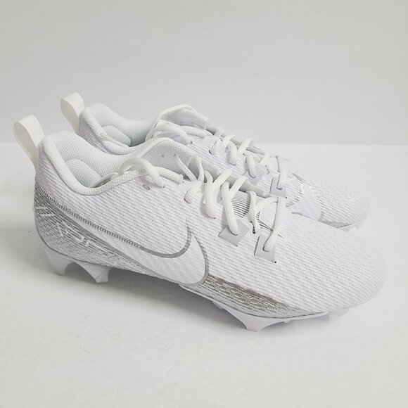 NEW Nike Vapor Edge Speed 360 2 Football Cleats DA5455-102 Size 9 White Silver main image 4